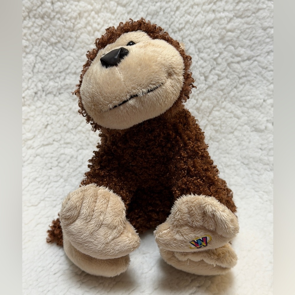 GANZ Webkinz Signature CHEEKY MONKEY Plush Brown Stuffed Animal Toy Code HM080